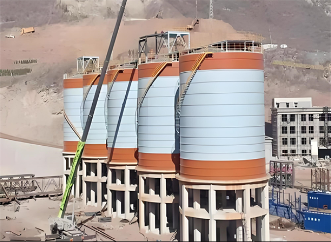 海陵高架钢板仓